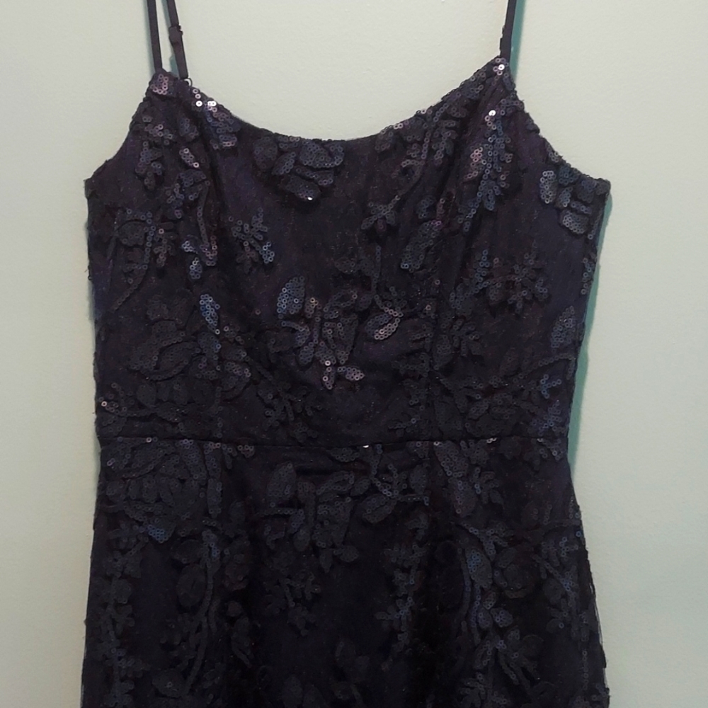 Black cocktail dress